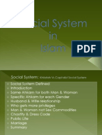 Social System in Islam