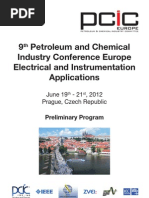 9 Petroleum and Chemical Industry Conference Europe Electrical and Instrumentation Applications