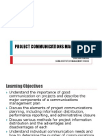 Project Communications Management: Shwetang Panchal Sigma Institute of Management Studies