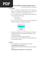 Tutorial For Running Simulations in Network Simulation 2 (NS-2)