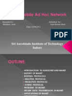 Mobile Ad Hoc Network