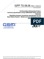 3GPP TS 08.06: Technical Specification