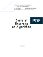 Cours Et Excercice en Algorithme