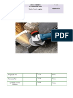 Procedimeinto de Esmeril Angular