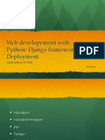 Web Development With Python - Django