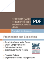 Trabalho - Propriedade Dos Explosivos