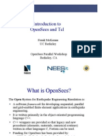 Introduction Open Sees