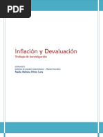 Inflacion & Devaluacion