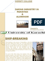 Presentation On Ship Breaking Industry in Pakistan