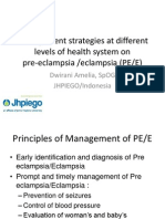 Amelia - Management Strategies at Different Levels of Health Systems