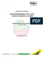 Proyecto Plan de Dllo Itagui 2012-2015