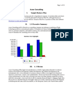 Business Plan For Computer Consulting