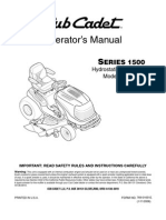 Cub Cadet Owners Manual