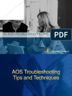 AOS Troubleshooting Tips March 25 2010