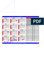 Excel Monthly Payment Calendar