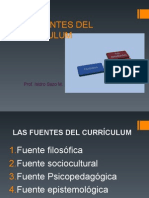 Las Fuentes Del Currículum