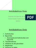 Aula Teórica - Antidiabeticos Orais