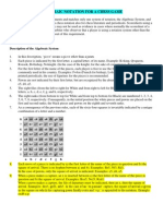 Algebraic Notation For A Chess Game