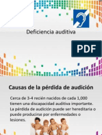 Deficiencia Auditiva