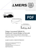 Fatigue Assessment Methods For Reinforced Concrete Bridges in Eurocode