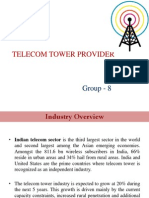 Telecom Tower Provider: Group - 8