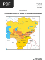 Afghanistan and Central Asia - 2003