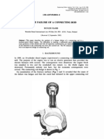 Fatigue Failure of A Connecting Rod