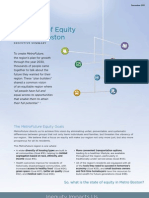 The State of Equity in Metro Boston