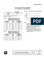 GE Energy Gas Engines Starting Systems Air Volume and Pressure Guidelines For 12V275GL GL+ and 12VAT27GL