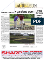 Community Gardens Open: Armed Services Awards May 14