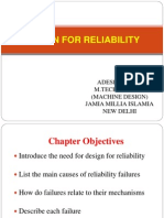 Design For Reliability by Adesh