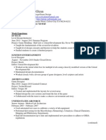 Jason Glenn Resume PDF