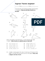 Pythagorean Theorem Assign 1