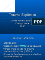 Trauma Esplenico