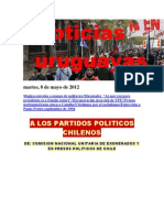 Noticias Uruguayas Martes 8 de Mayo 2012