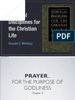 Donald Whitney, Spiritual Disciplines: Chapter 4 Prayer