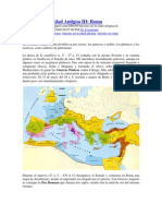 Turismo en La Edad Antigua III