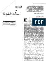 Alonso L E Crisis de La Sociedad Del Trabajo y Ciudadania 1999