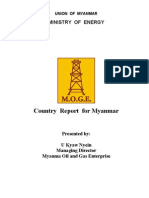 Myanmar Energy Report