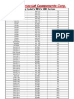 MCC SMD Marking Codes