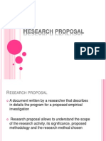 Business Research Proposal