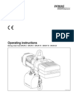 Demag DKUN Hoist Operating Manual