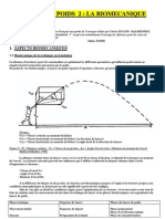 POIDS 2 La Biomécanique