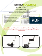 Hybrid Racing Z3 K-Swap Shifter Install Guide