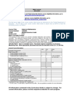 Course Title: Intensive Mathematics Course Number: 1200400 Credit: Multiple Elective Credit Grade Level: 6-12 Major Concepts/Content