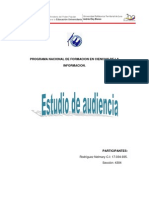 Estudio de Audiencia