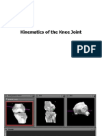 Kinematics of Knee Joint