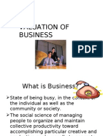 Valuation of Business