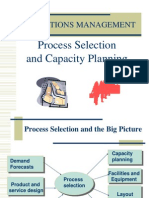 Process Selection and Capacity Planning