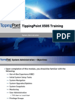 Tippingpoint X505 Training - 02 System Administration